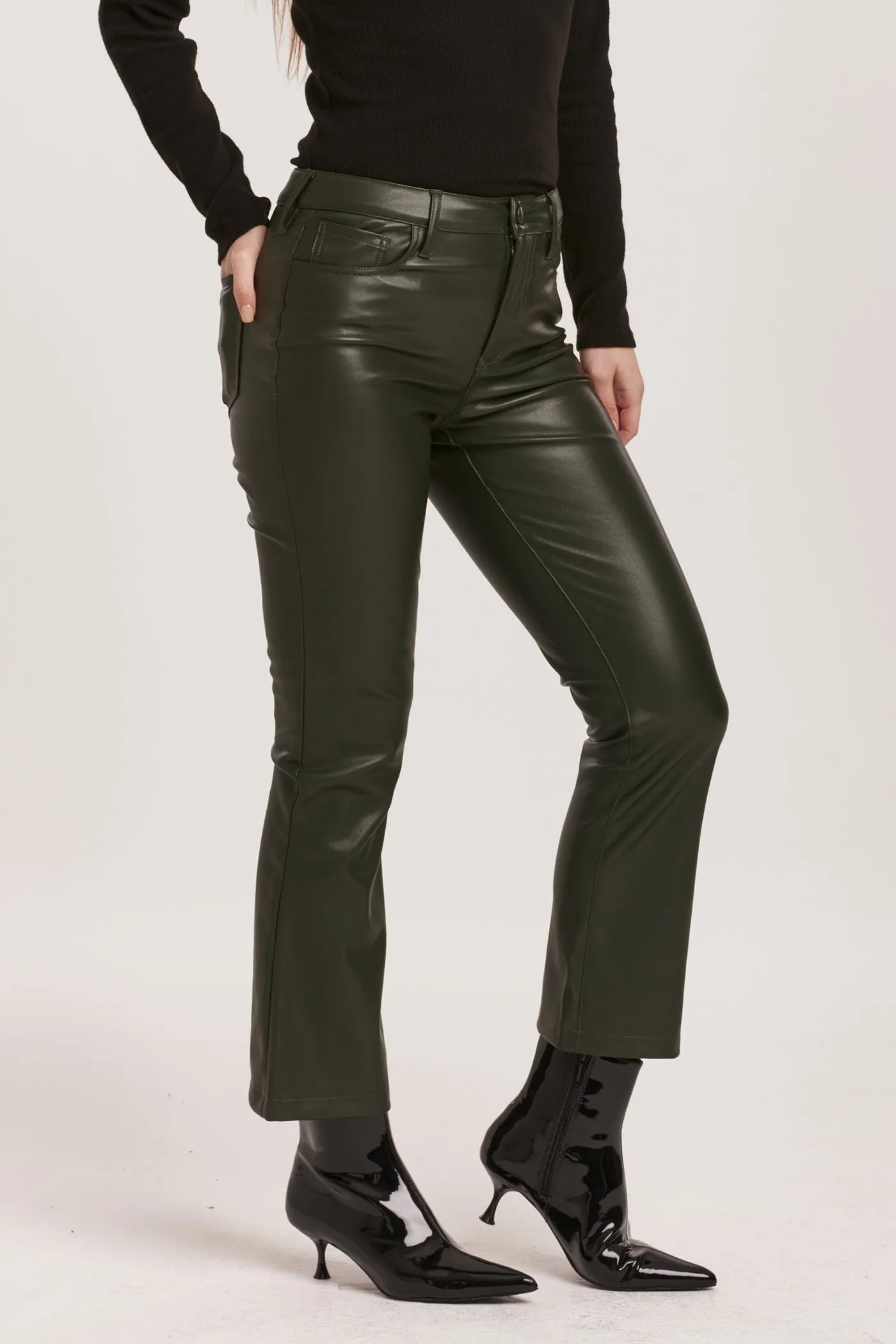 Jeanne Cropped Flare Jean