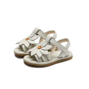 Jiles Fields Sandals | Daisy | Off White Leather