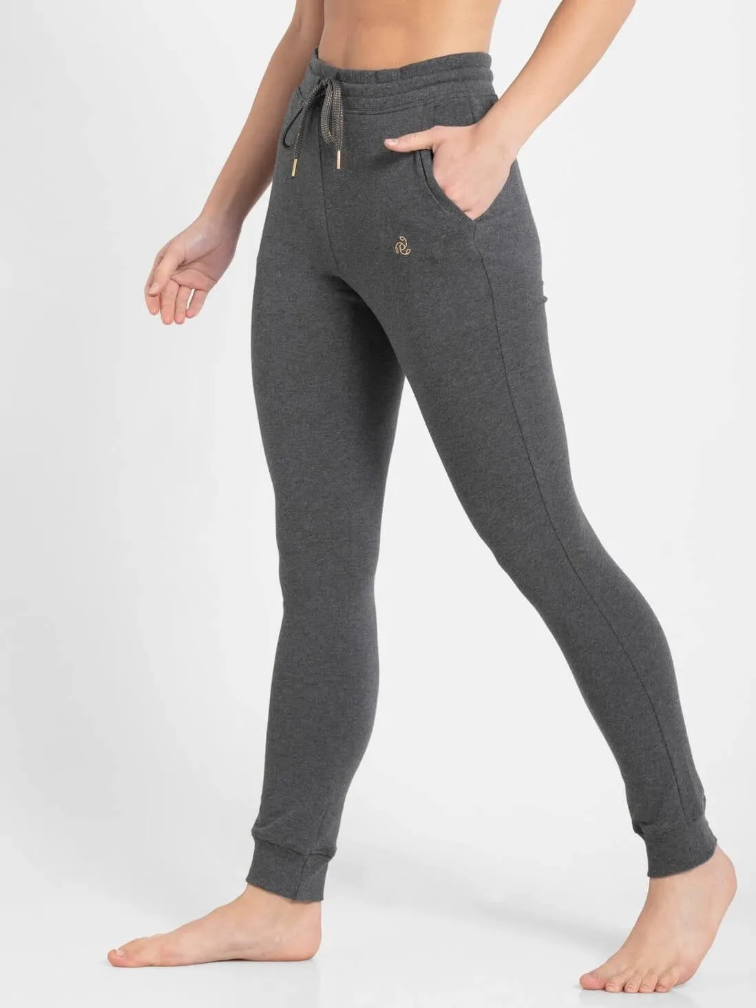 Jockey Charcoal Joggers for Women #1323