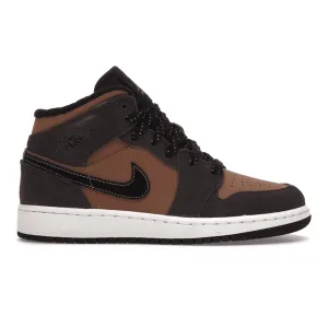 Jordan 1 Mid SE ' Dark Chocolate' GS