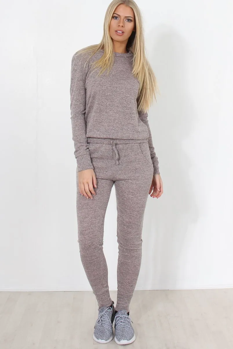 Josie Nude Loungewear Set