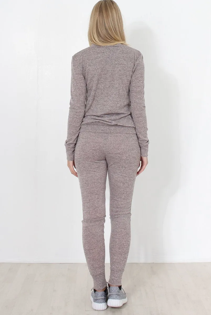 Josie Nude Loungewear Set