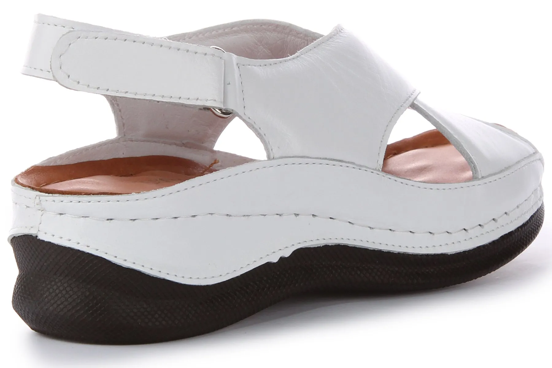 Justinreess England Yuna Sandal In White | Secret Sale