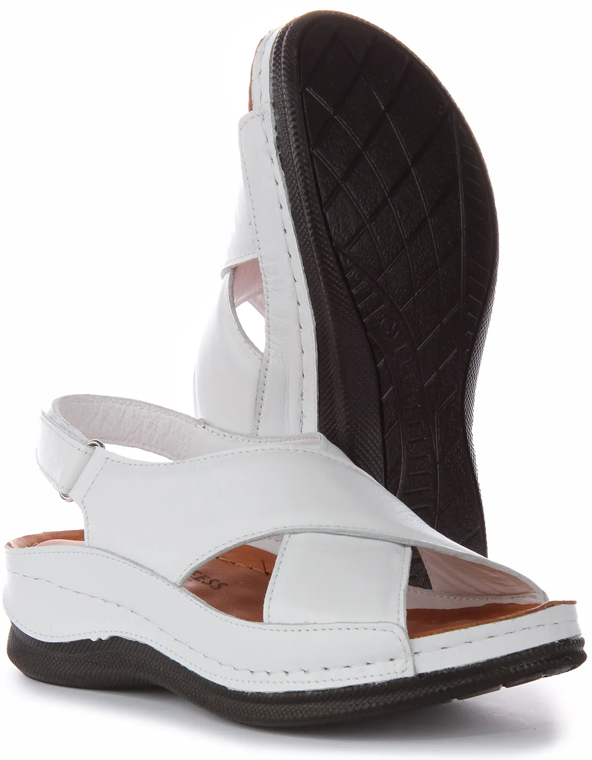Justinreess England Yuna Sandal In White | Secret Sale