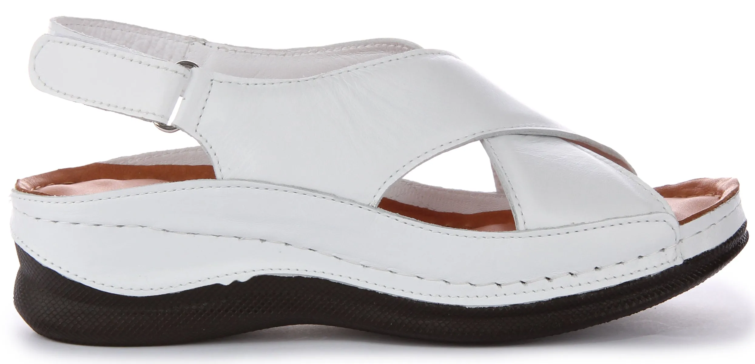 Justinreess England Yuna Sandal In White | Secret Sale