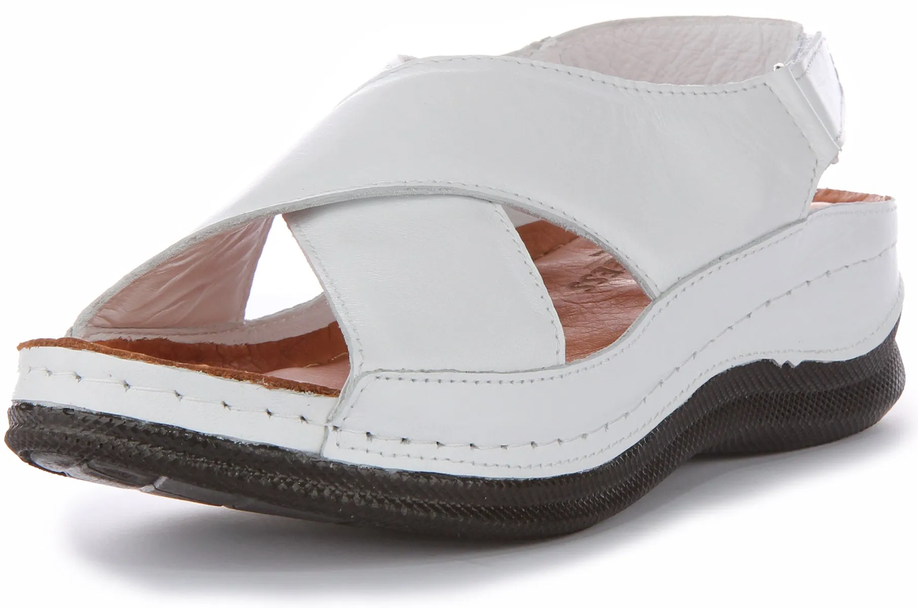 Justinreess England Yuna Sandal In White | Secret Sale