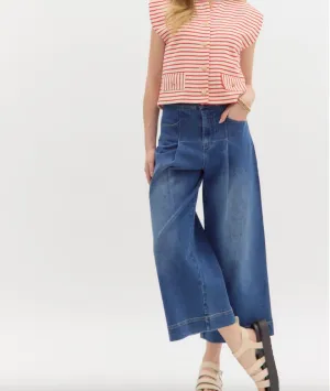 Kacey Pleated Wide Leg