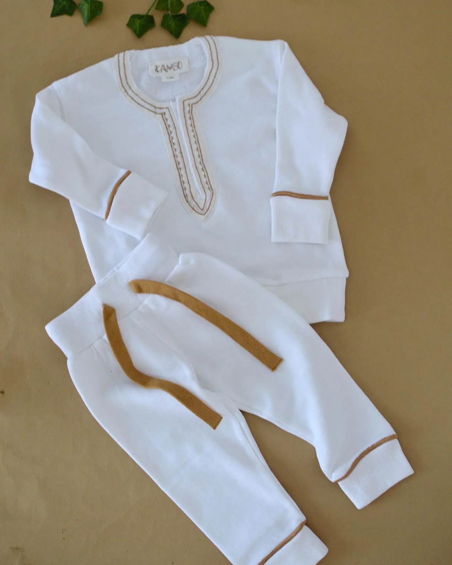 Kamso Embroidered Loungesuit