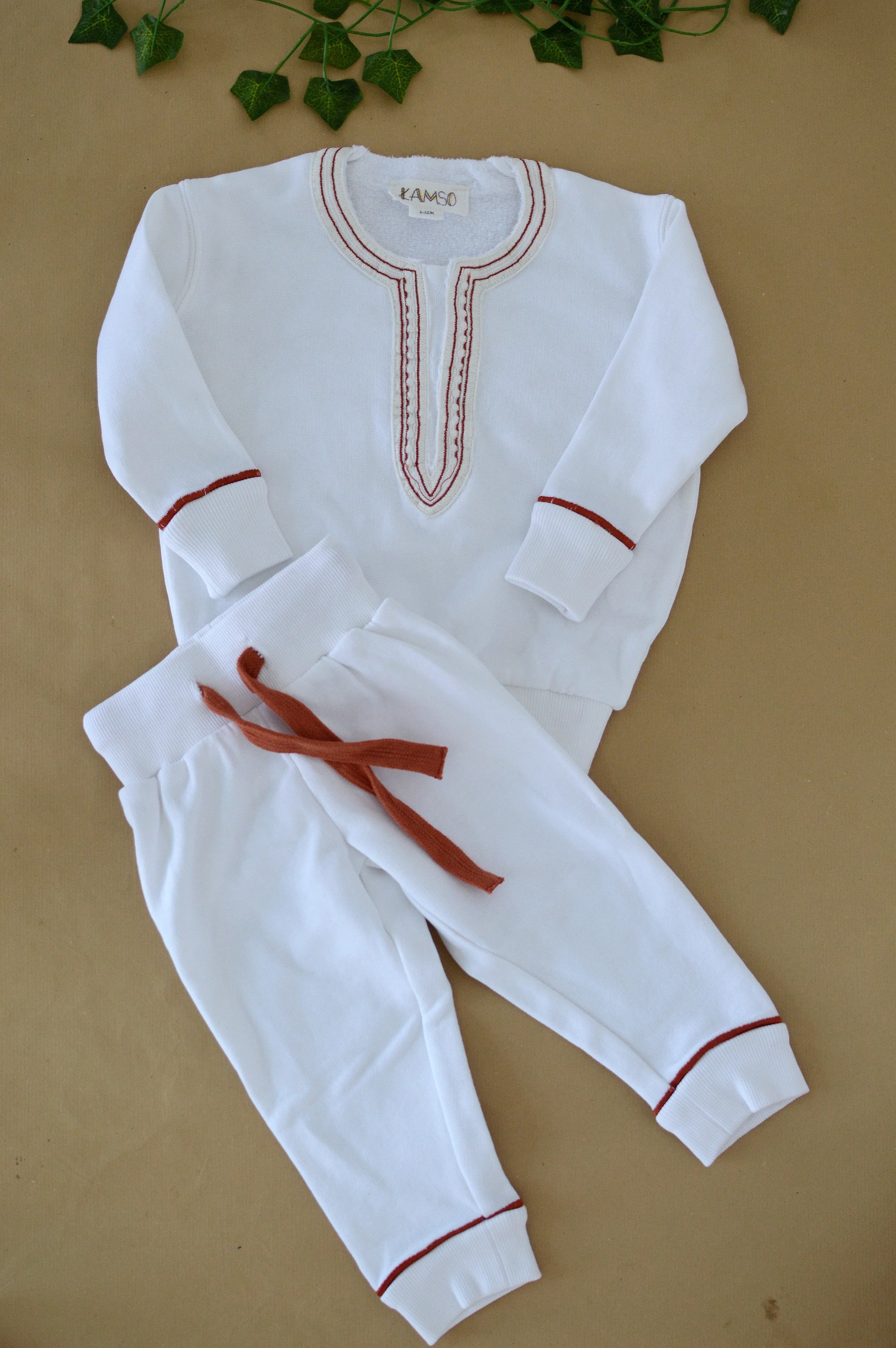Kamso Embroidered Loungesuit