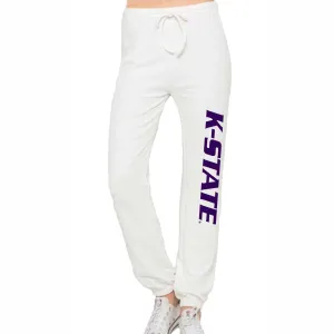 Kansas State White Joggers