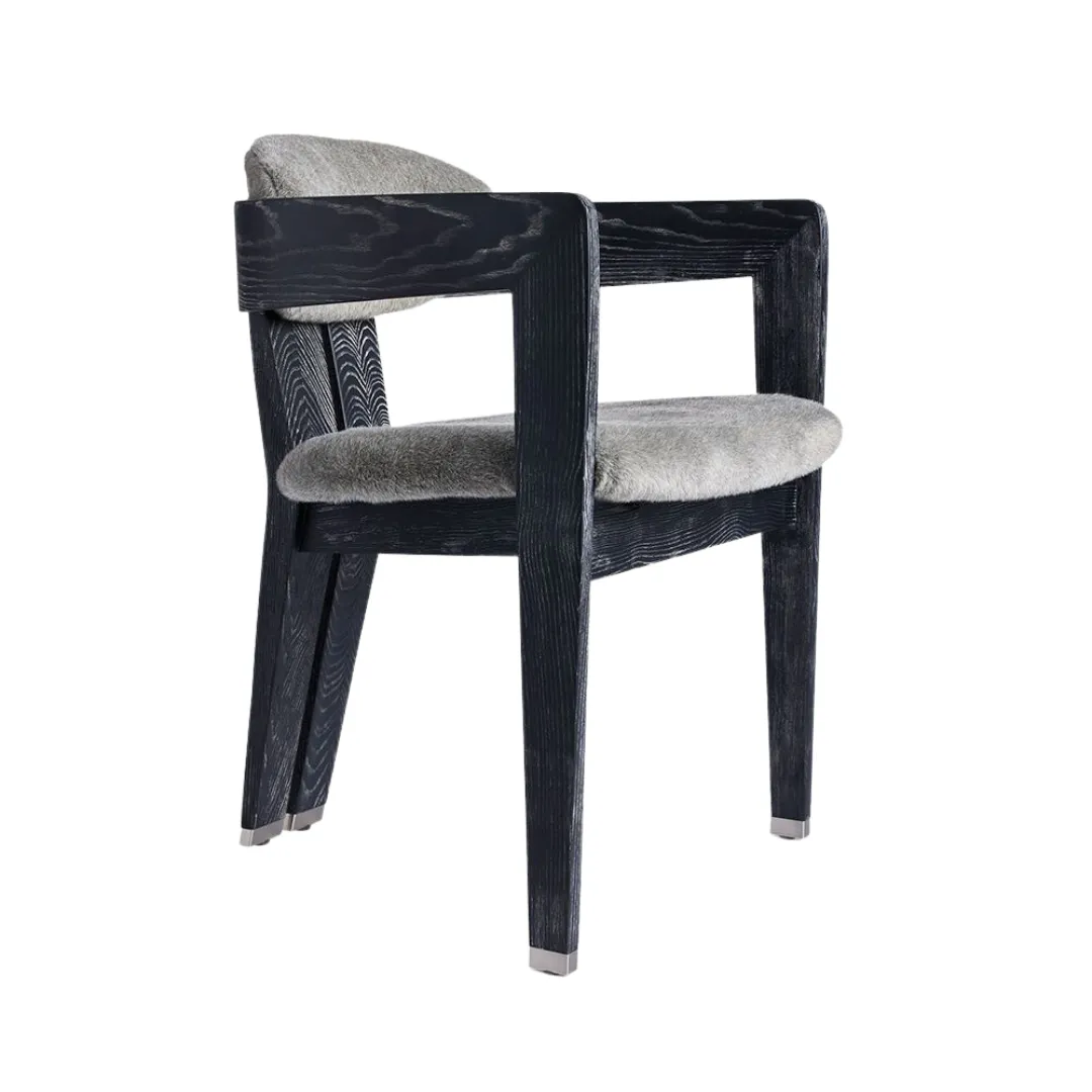 Kerri Pewter Dining Chair