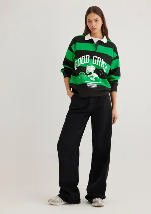 Kimberly Dark Smoke 90s Jean Pants
