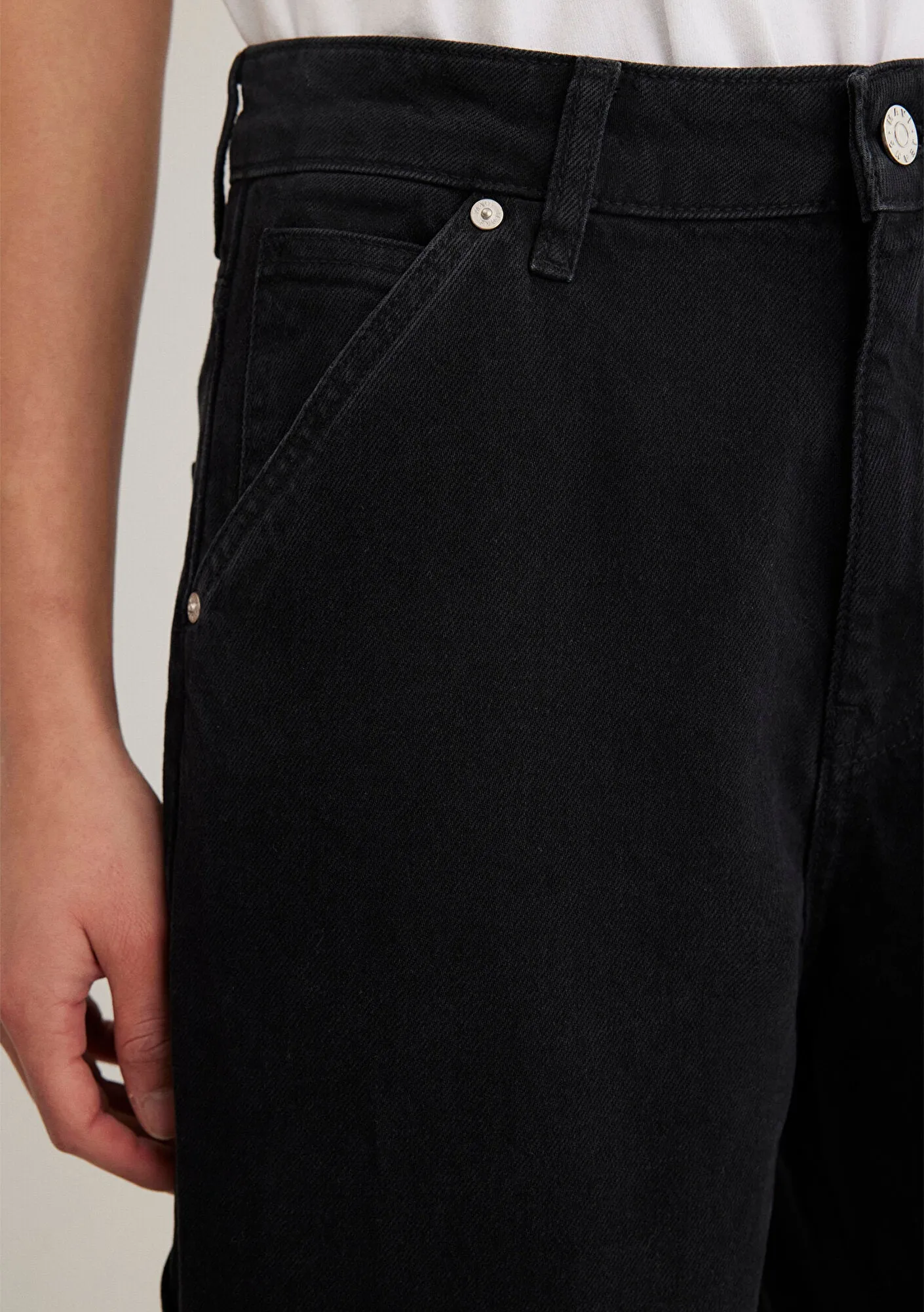 Kimberly Dark Smoke 90s Jean Pants