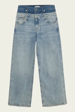 Kove Double Waistband Jean in Blue