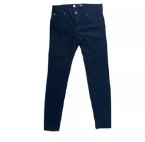 KUT From The Kloth Diana Womens Black Stretch Corduroy Skinny Pants Sz 4 - 100