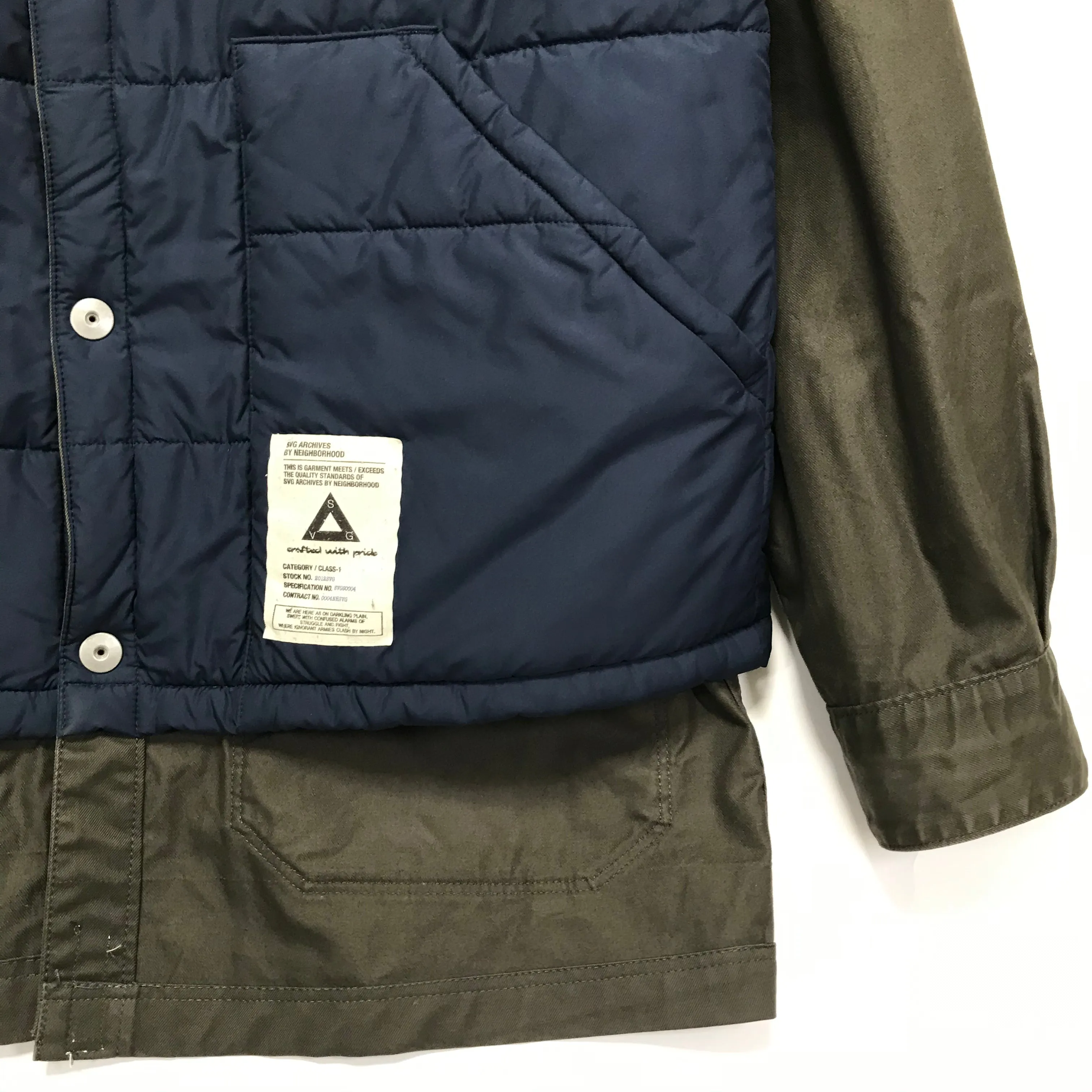 [L] Neighborhood 12AW SVG Archives 2W Lab Coat CE-Jacket