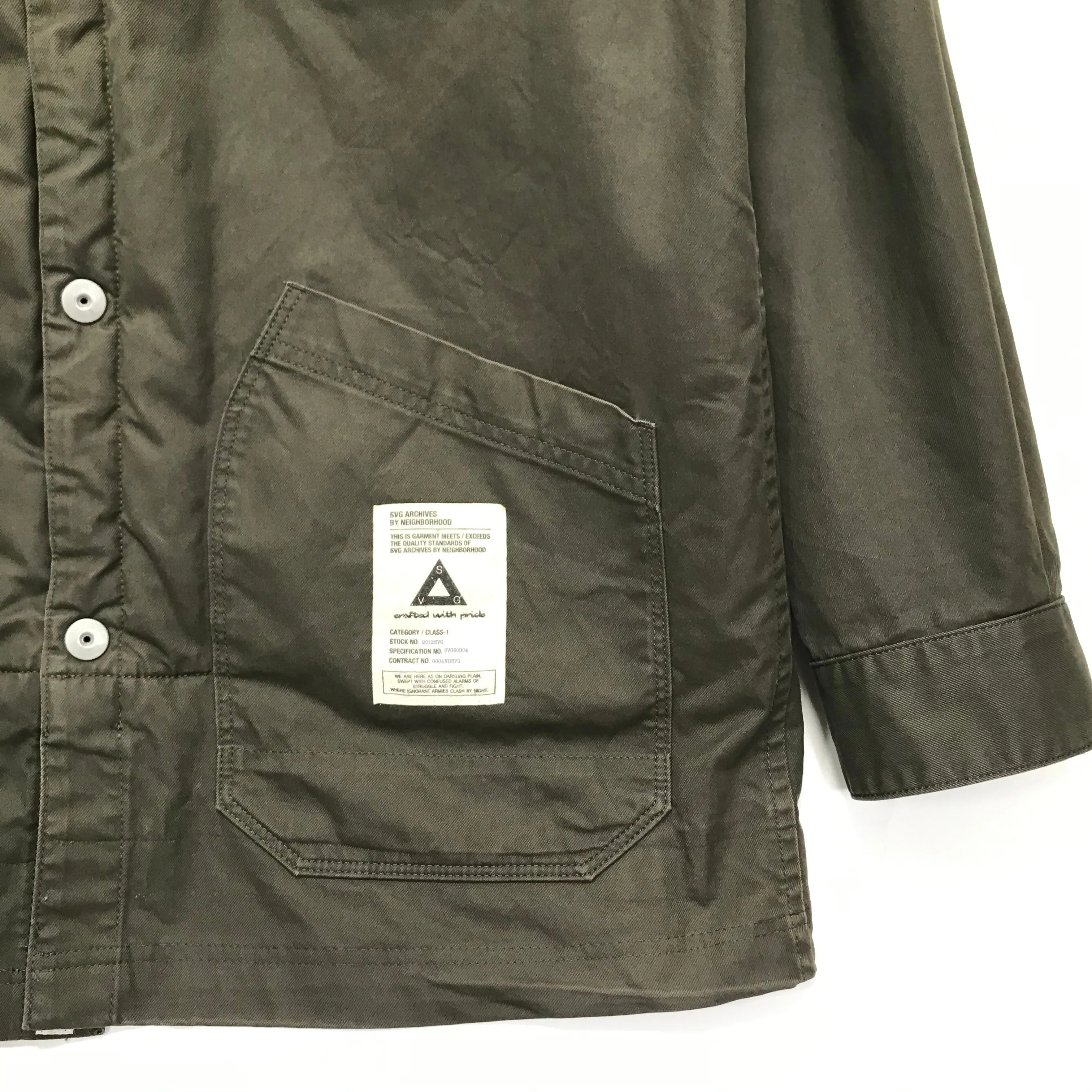 [L] Neighborhood 12AW SVG Archives 2W Lab Coat CE-Jacket