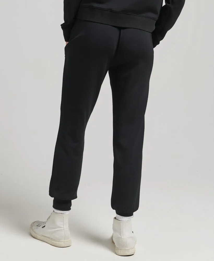 Ladies Superdry Studios Modal Soft Jogger - Black