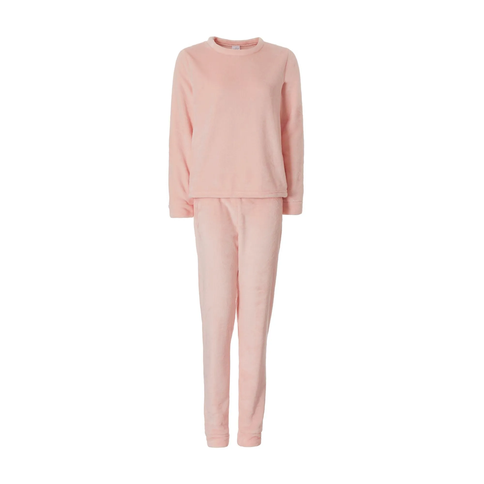 Ladies Warm Fleece Pyjama Sets with Long Sleeves | Loungewear Tops & Bottoms