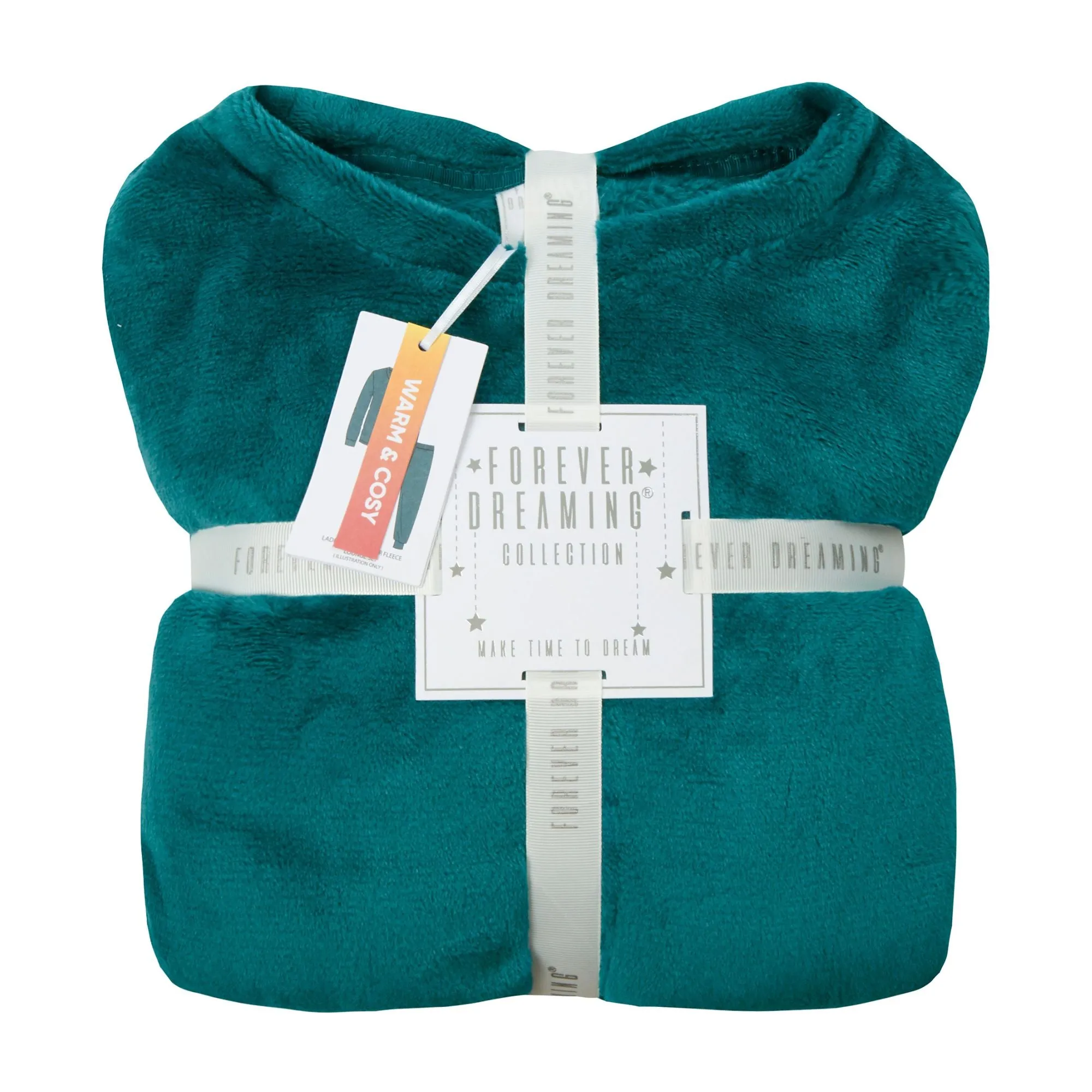 Ladies Warm Fleece Pyjama Sets with Long Sleeves | Loungewear Tops & Bottoms