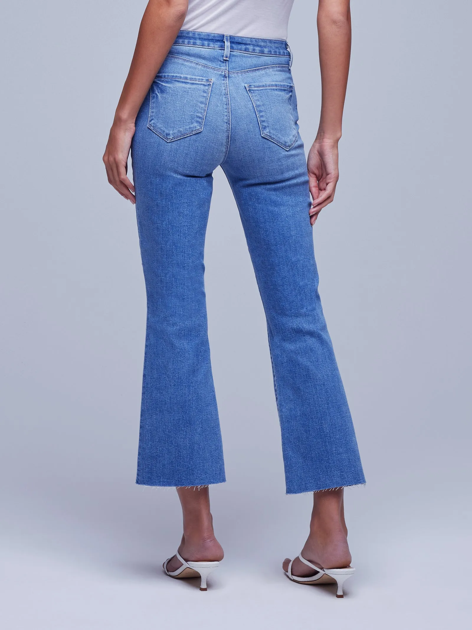 Lagence Kendra High Rise Crop Flare