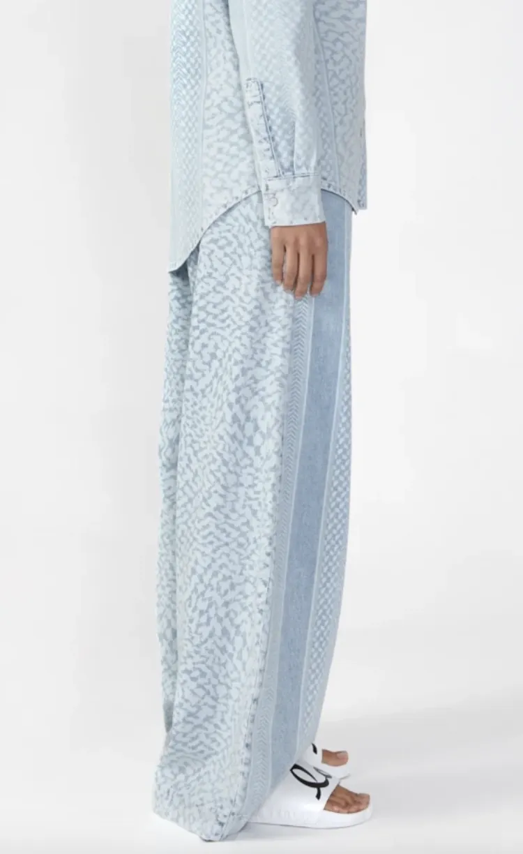 Lala Berlin - Pants - Light blue denim - Pablo