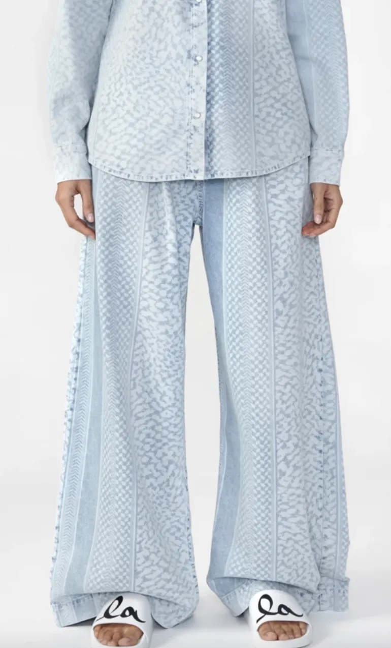 Lala Berlin - Pants - Light blue denim - Pablo