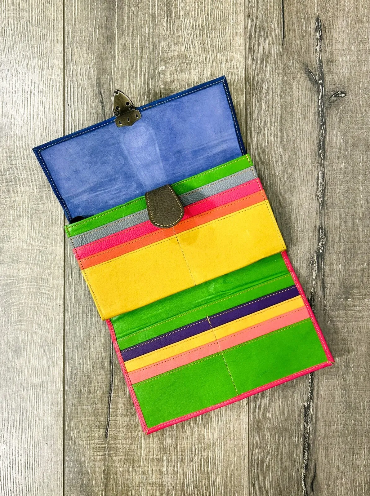 Large Multi Leather Purse