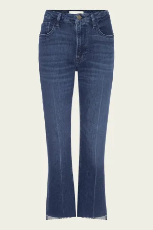 Le Crop Mini Boot Cascade in Calvin