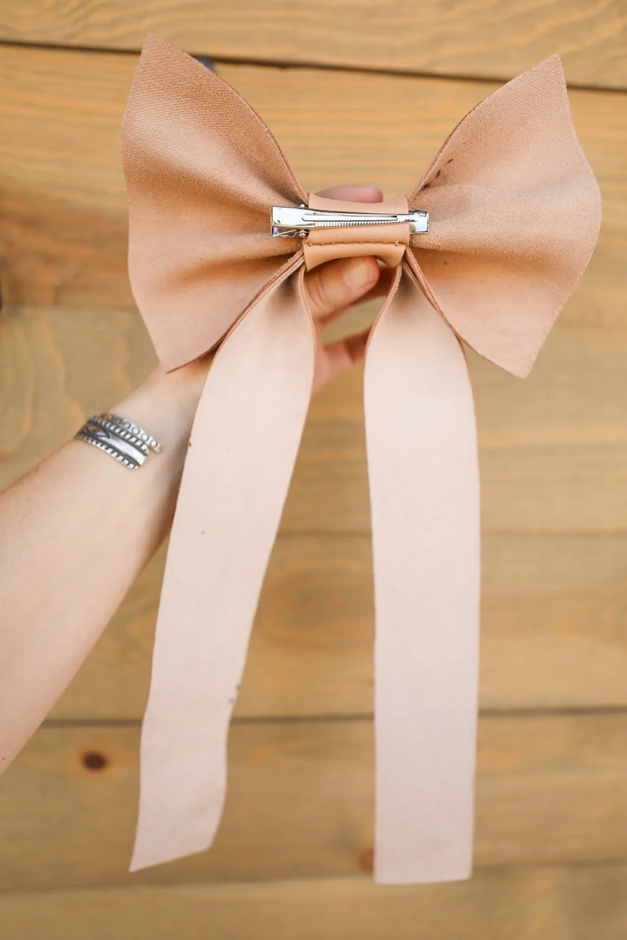 Leather Bow