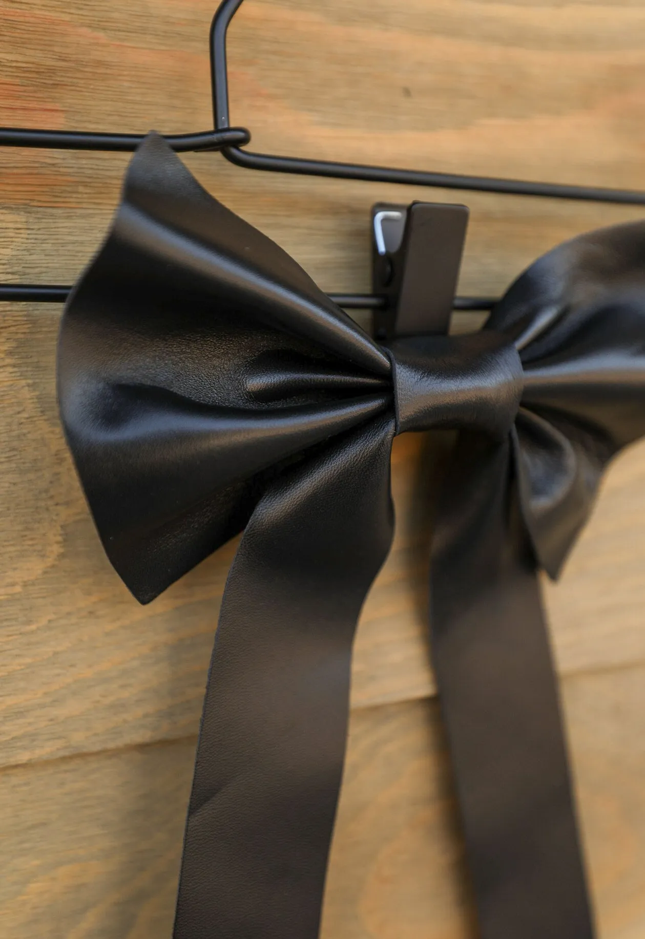 Leather Bow