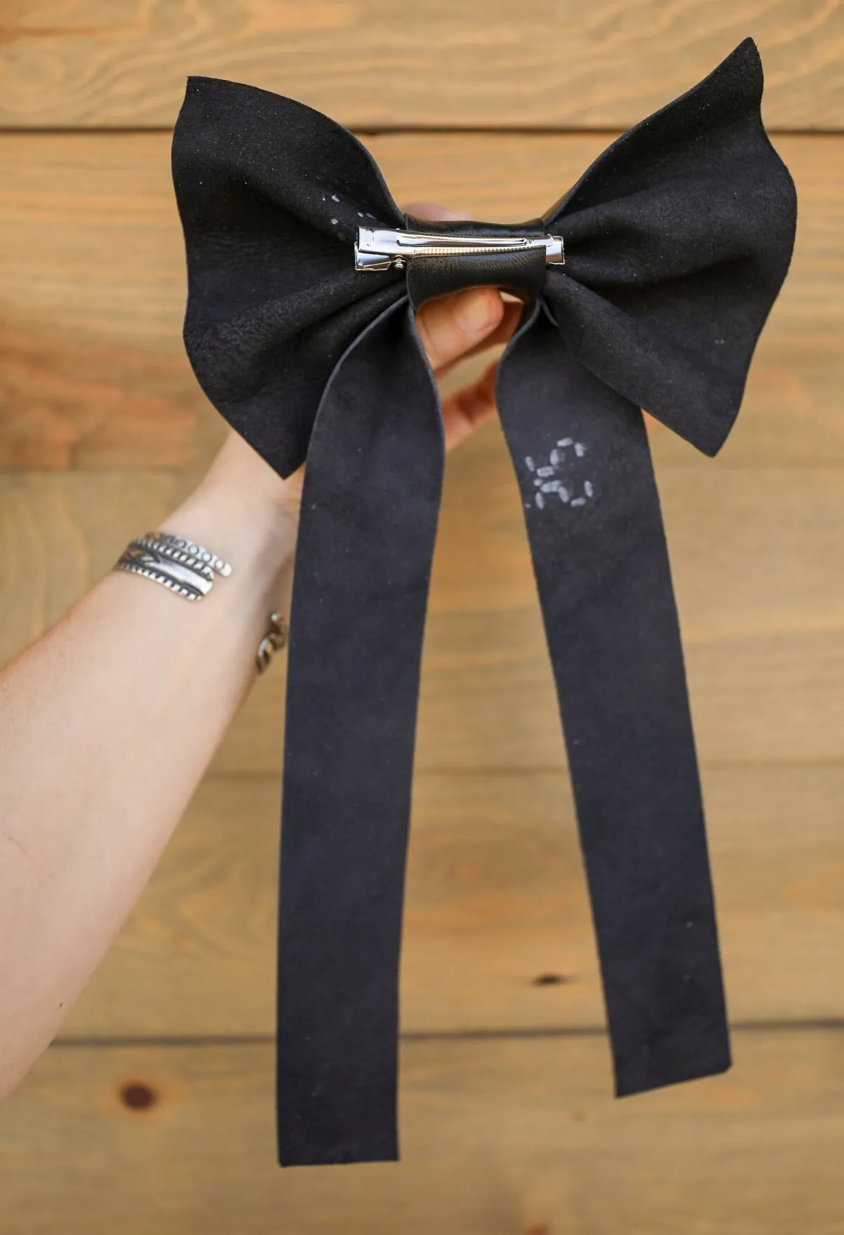 Leather Bow