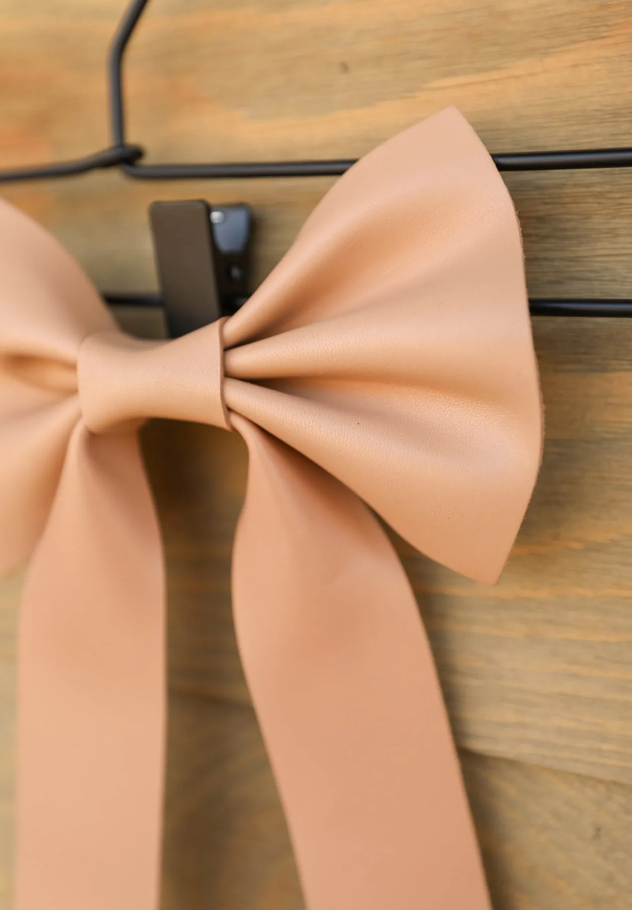 Leather Bow