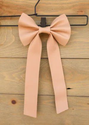 Leather Bow