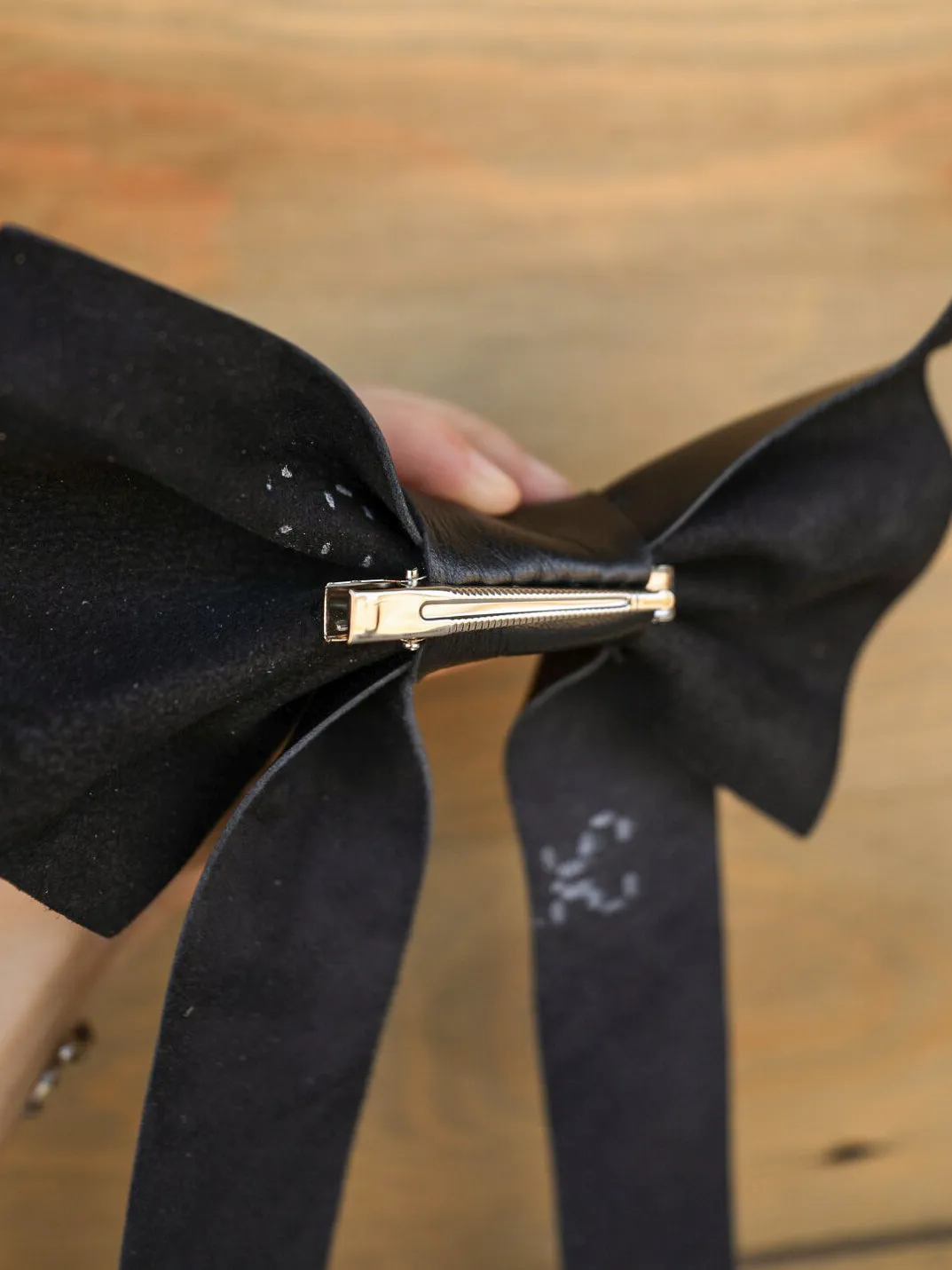 Leather Bow