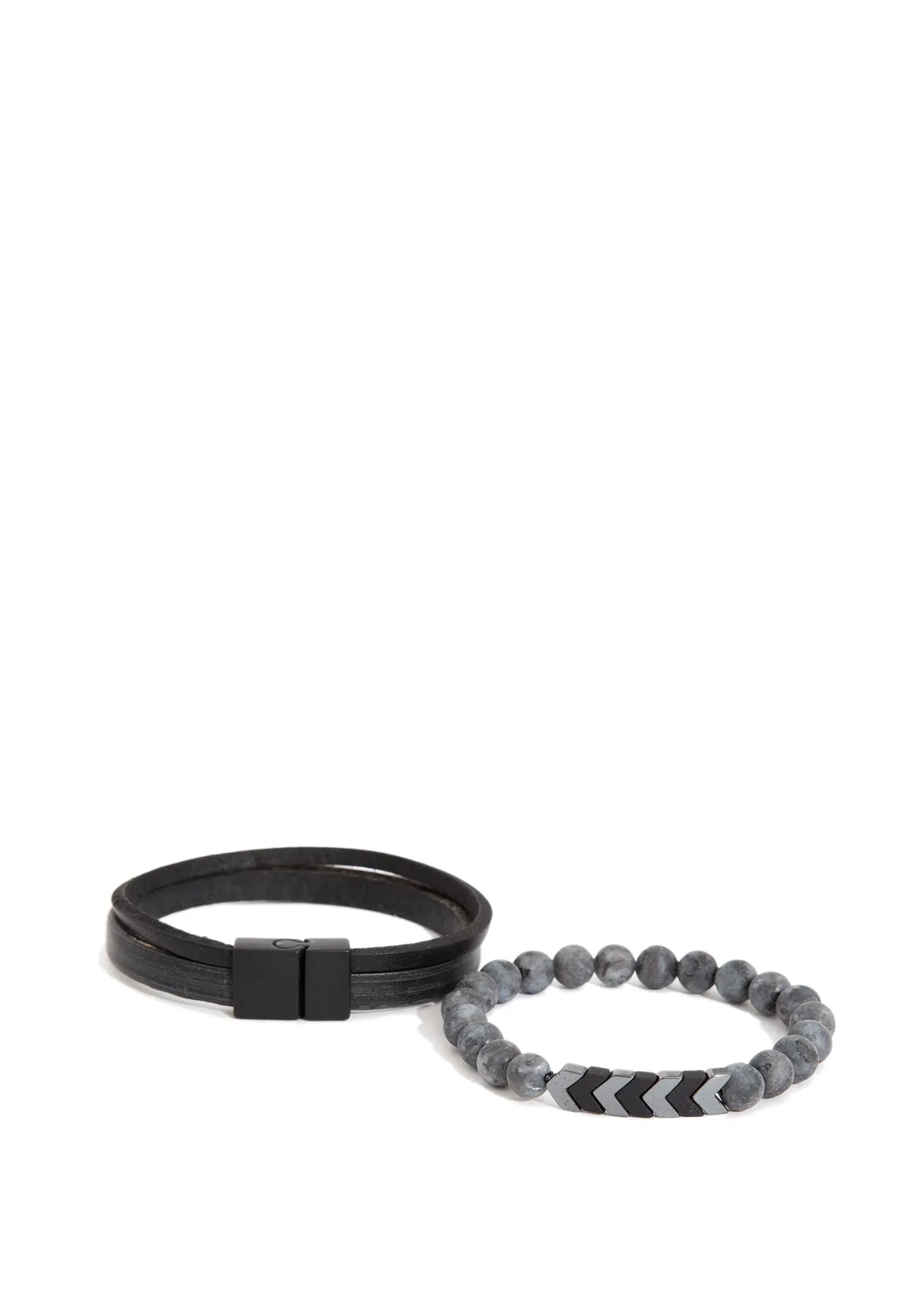 Leather Bracellet Set