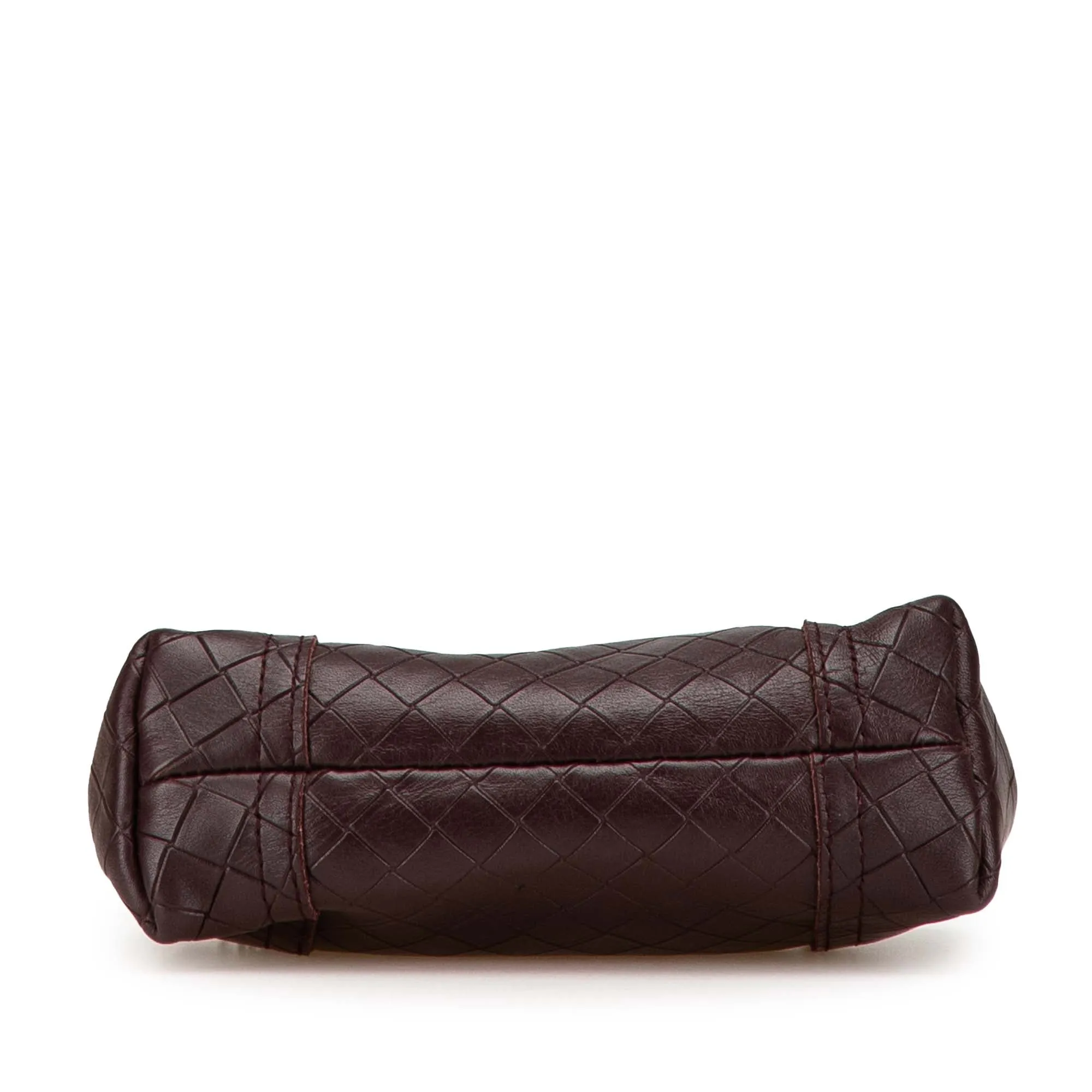 Leather Intrecciomirage Pouch