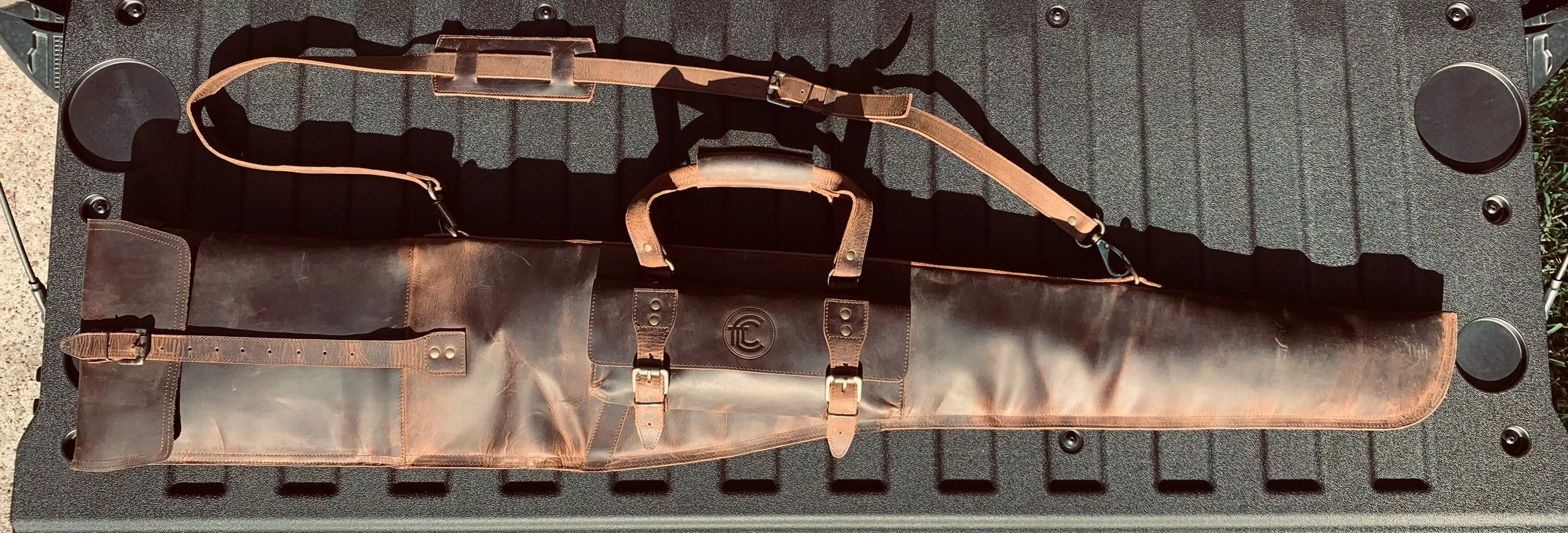 Leather Shotgun Case