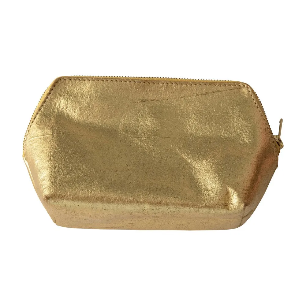LEATHER ZIP POUCH