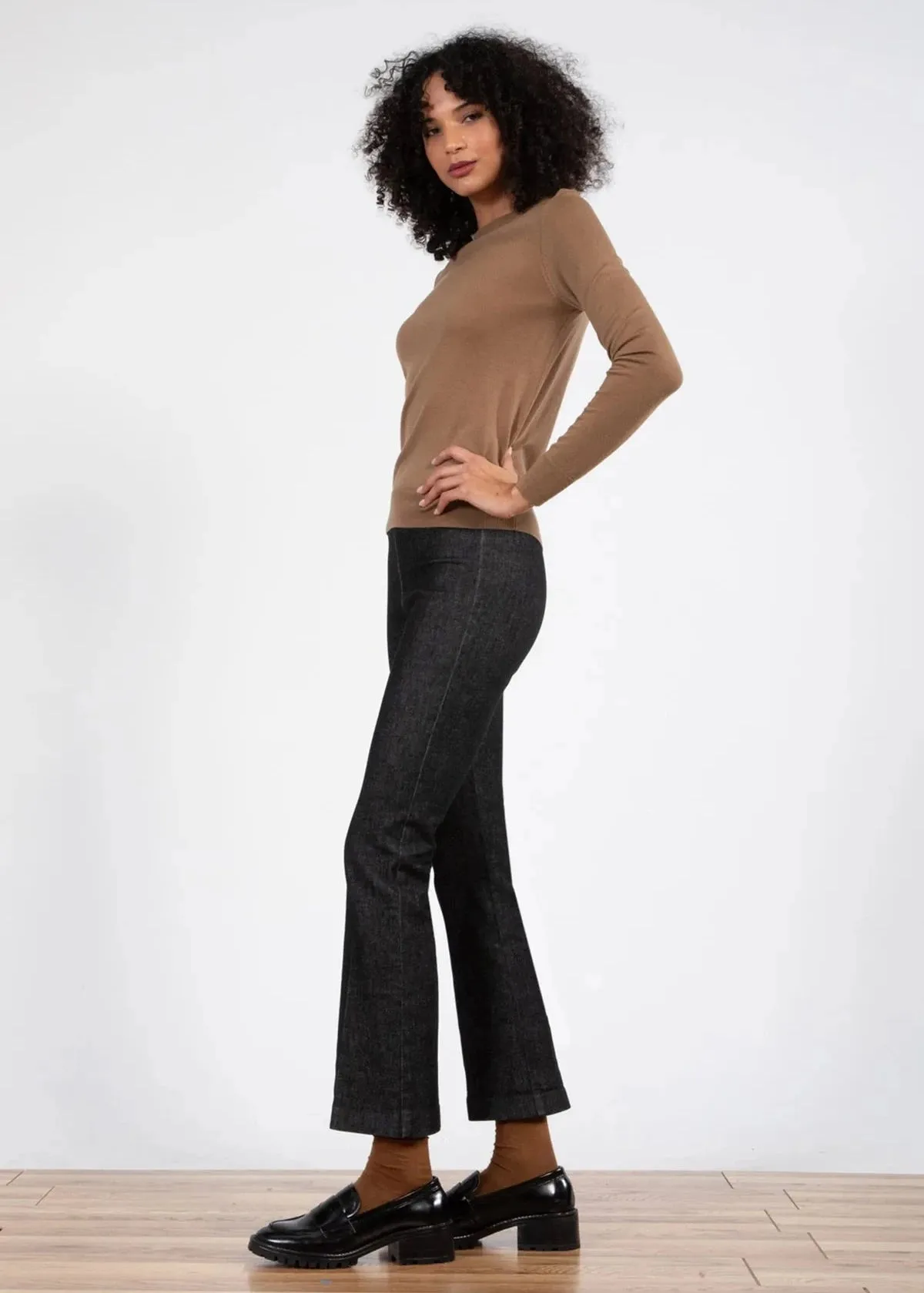 Leo - Black Denim