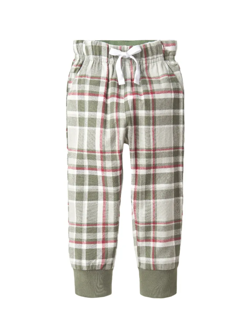 Little Bipsy Lounge Jogger - Plaid