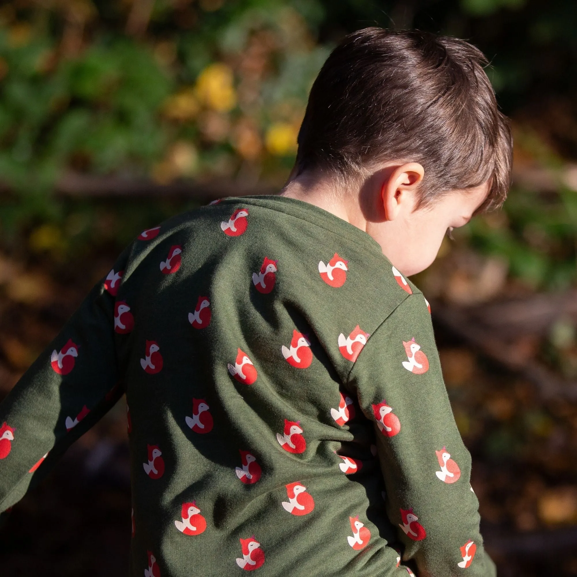 Little Fox Organic T-Shirt & Jogger Playset