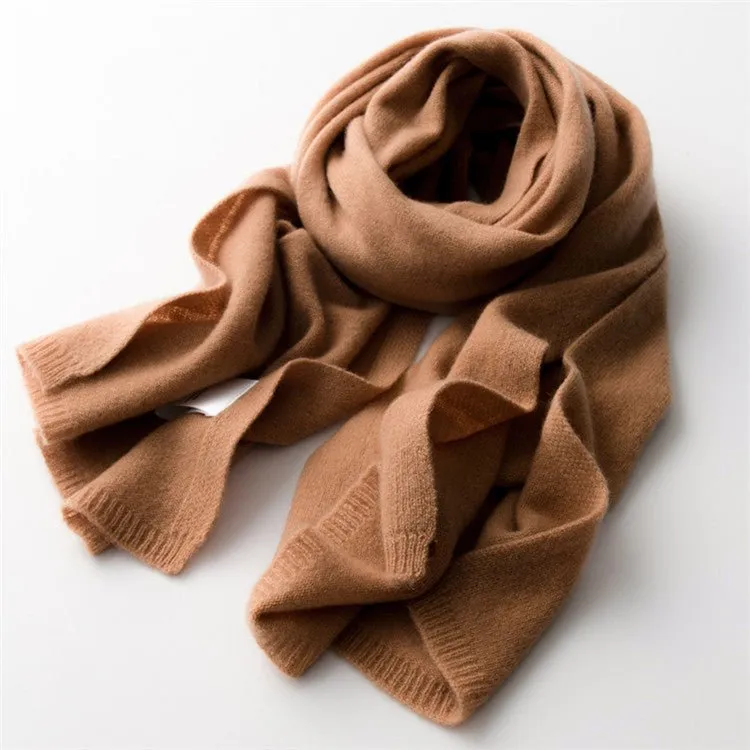 Long Cashmere Scarf Luxury Pure Cashmere Winter Scarves