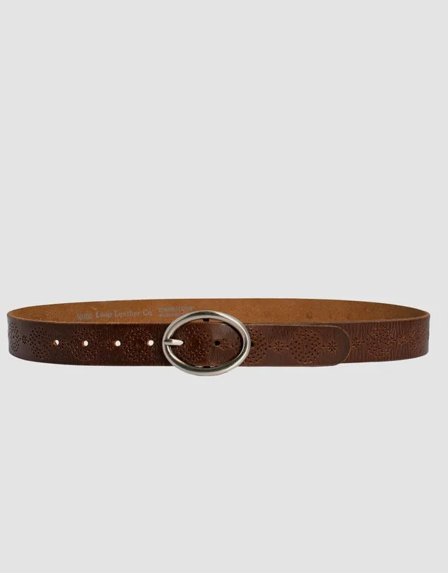 Loop Leather Bronte Park Belt - Tan