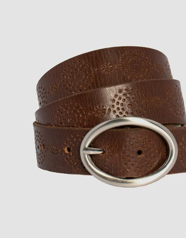 Loop Leather Bronte Park Belt - Tan