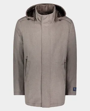 Loro Piana Green Storm System Cashmere Car Coat