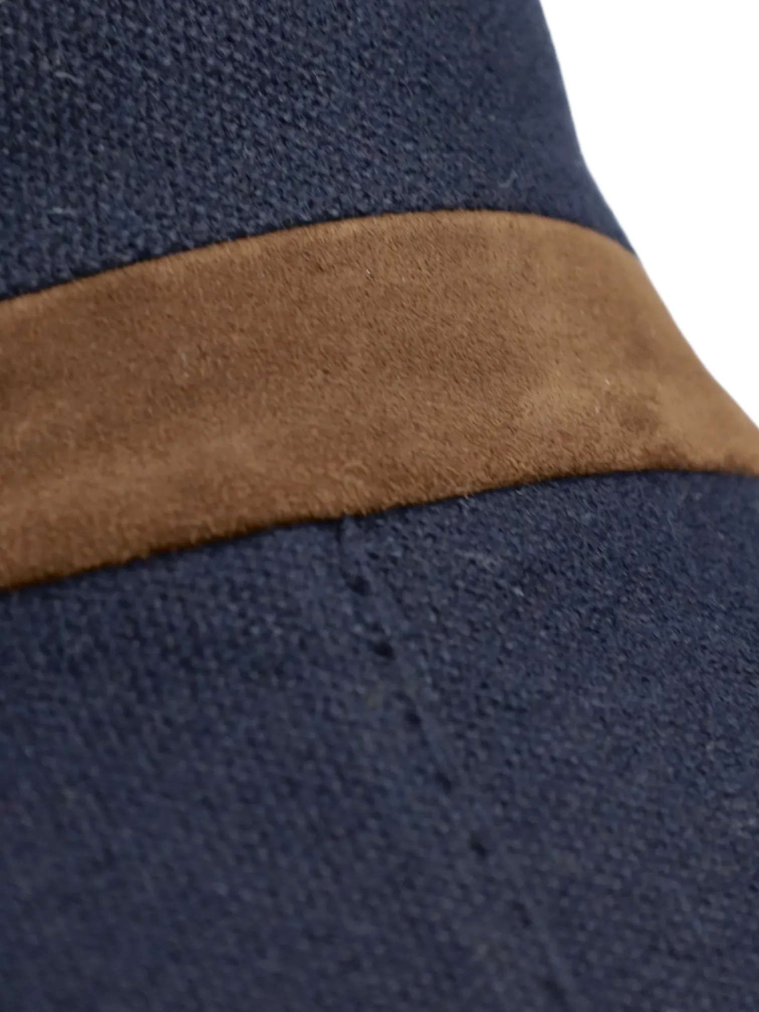 Loro Piana Navy Silk & Cashmere Micro-Structure Jacket