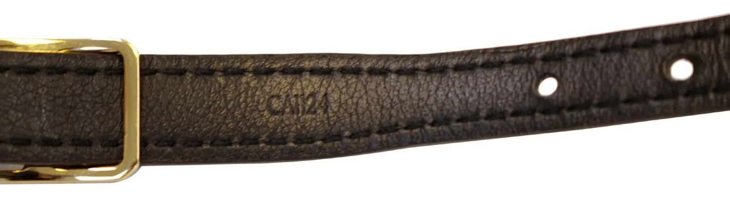 LOUIS VUITTON Brown Damier Ebene Sign It Men's Bracelet