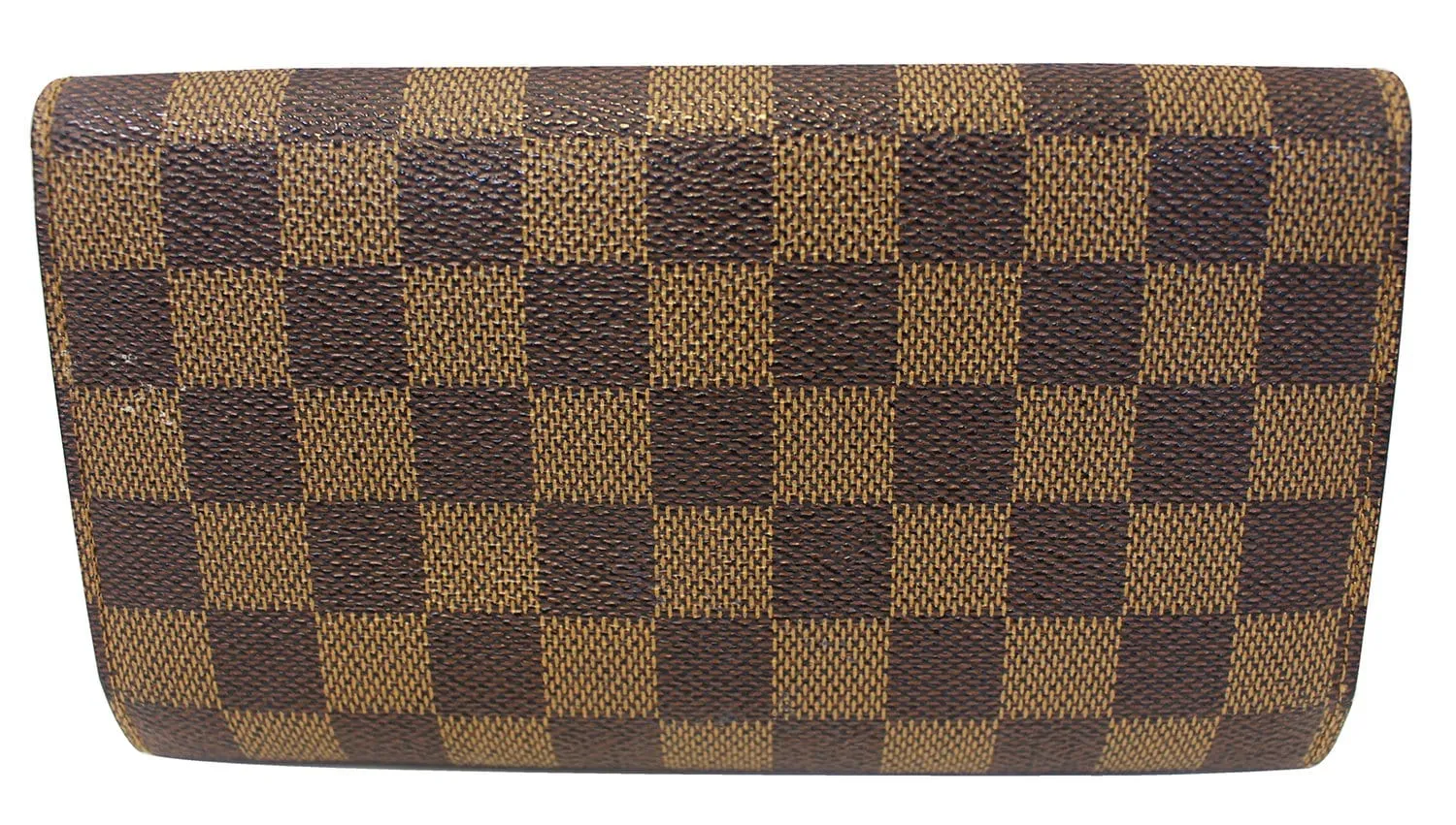 LOUIS VUITTON Damier Ebene Sarah Long Bifold Wallet