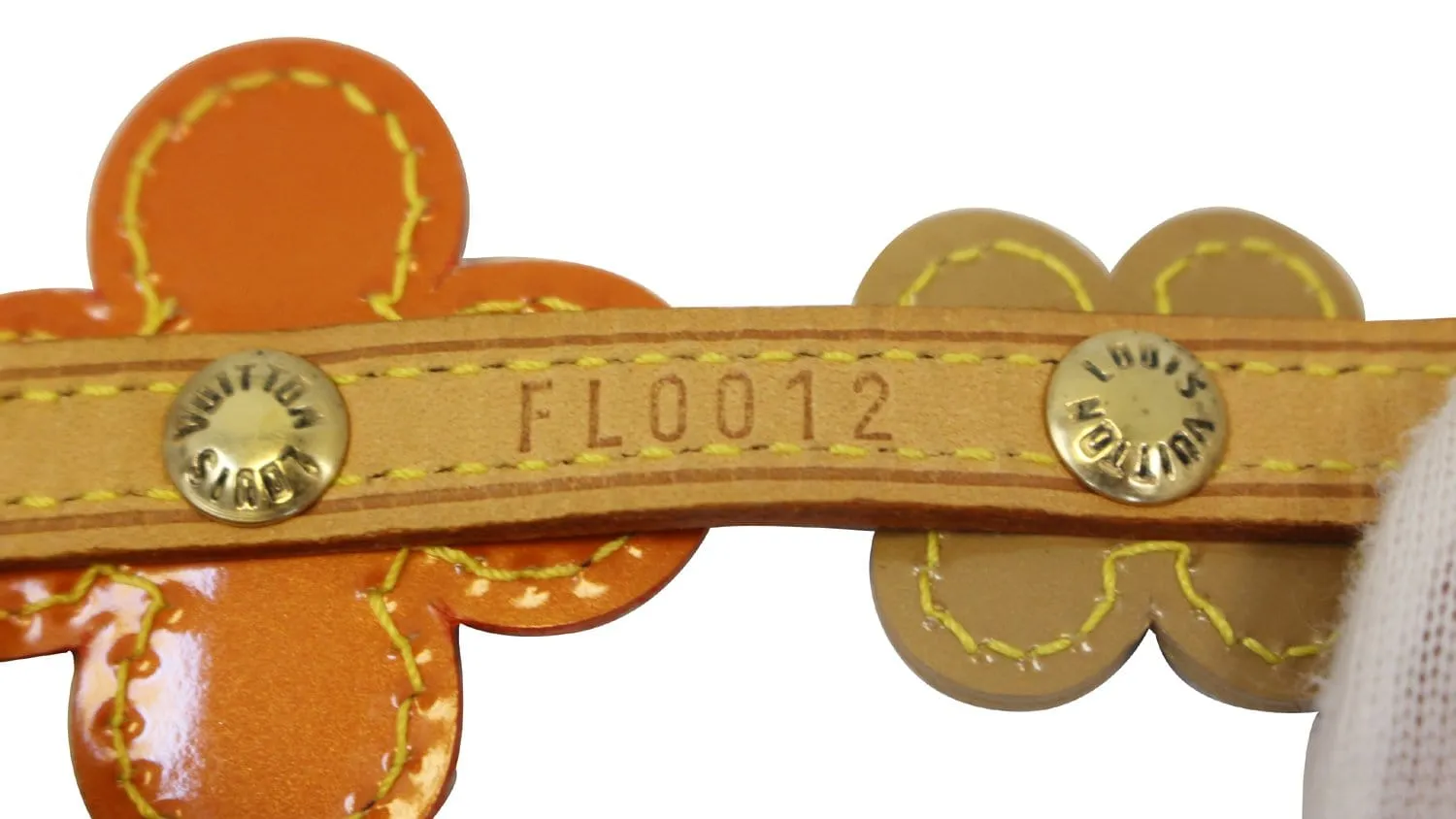 LOUIS VUITTON Monogram Vernis Lexington Fleurs Bracelet
